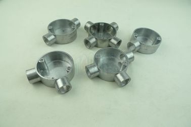 TOPELE 20mm / 25mm BS4568 / BS31 電動 二方向 円角 アルミ 接続 ボックス, 電路 フィッティング