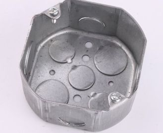 TOPELE 54171, 4 八角鋼の電管箱, 2-1/8"深,1/2-インチノック