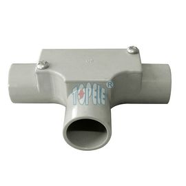 電気用PVC管材の装着