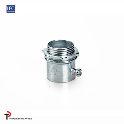 25mm 32mm IEC 61386 Emtのコネクターの止めねじのタイプ銀亜鉛