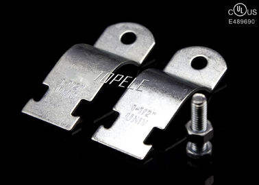 ユニバーサル 鋼筋 ストラット クランプ ユニストラット チャネル 支持のためのガルバン化仕上げ ストラット チャネル