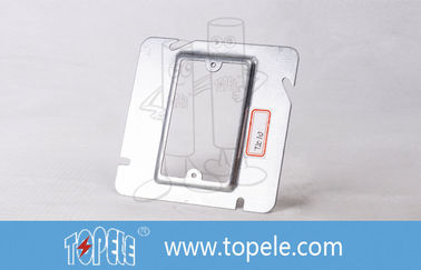 TOPELE プリガルバナイズド スチール スクエア 電気箱とカバー 4 平方 1 / 2 壁ソケットカバー