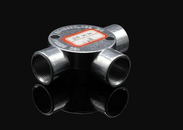 TOPELE 25MM 熱浸したガルバニズムアルミニウム 柔らかい鉄金属管接口箱