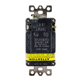 20Amp GFCI アウトレット 125 ボルト LEDライト付き耐候容器指示器