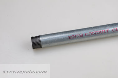 ホットディップガルバン化鋼 BS4568 管 クラス 4 GI パイプ カップラーと保護キャップ