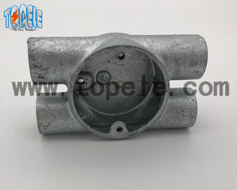 BS4568 電気管のフィッティング ツイン・トゥー・ウェイ H 柔らかい鉄箱 20mm-32mm