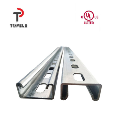 ガルバナイドスロットストラットチャネル ユニストラット 1.5mm - 3.0mm
