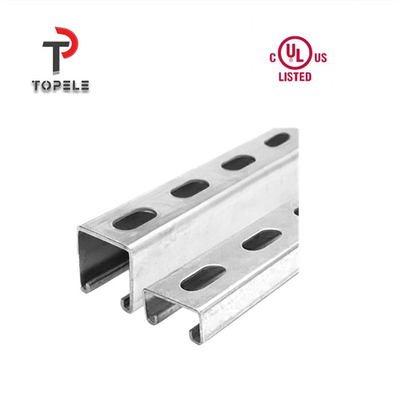 ガルバナイドスロットストラットチャネル ユニストラット 1.5mm - 3.0mm